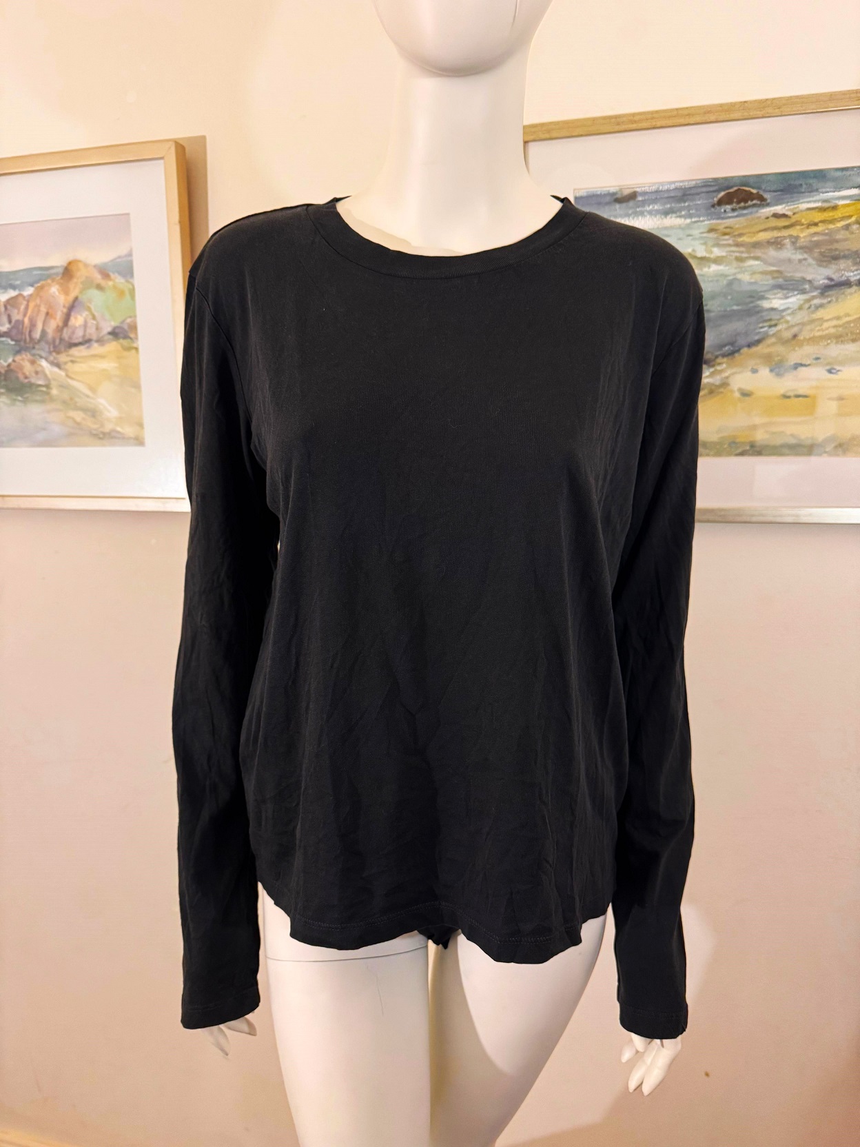 Polera basica Negra