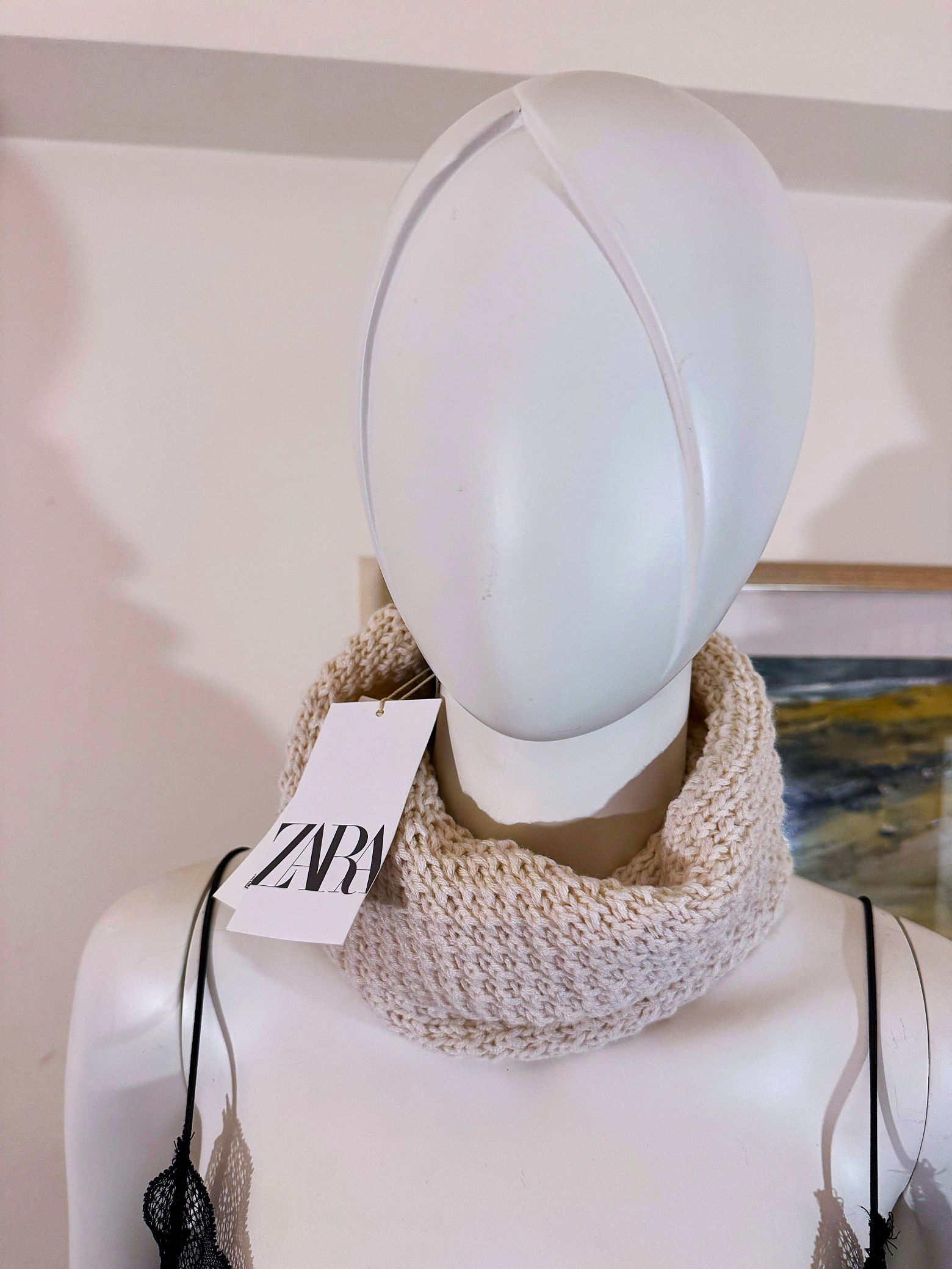 Cuello Tejido Zara