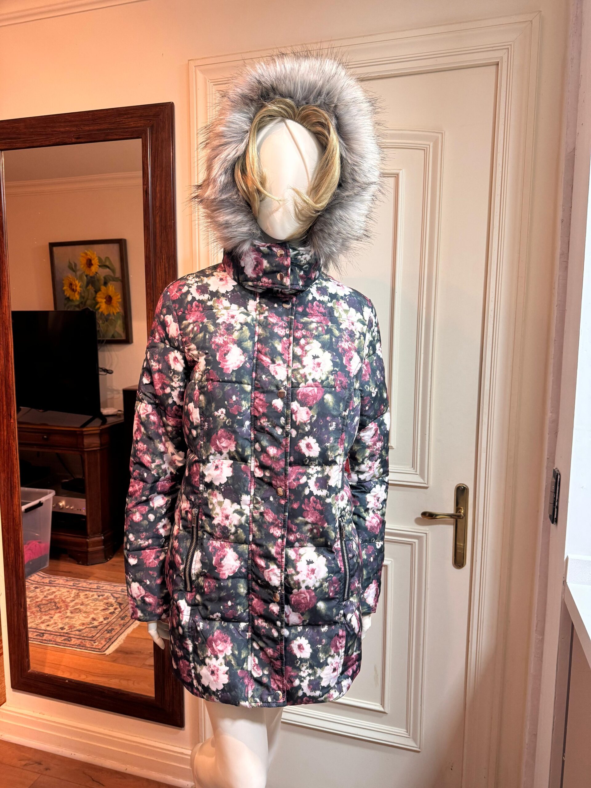 Parka Floreada